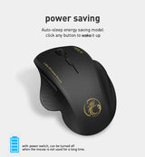 Wireless Mouse Gamer Computer Mouse Wireless Gaming Mouse Ergonomic Mause 6 Buttons USB Optical Game Mice For Computer PC Laptop