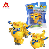 Super Wings S5 2" Mini Transforming Deformation Transform-a-Bots Airplane Action Figures Robot Transformation Toys For Kids Gif