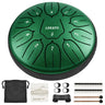 LEKATO 6'' Tongue Drum 11 Notes D Tune Handpan Percussion Musical Instrument Accessories Drum Pad Tank Sticks Carrying Bag