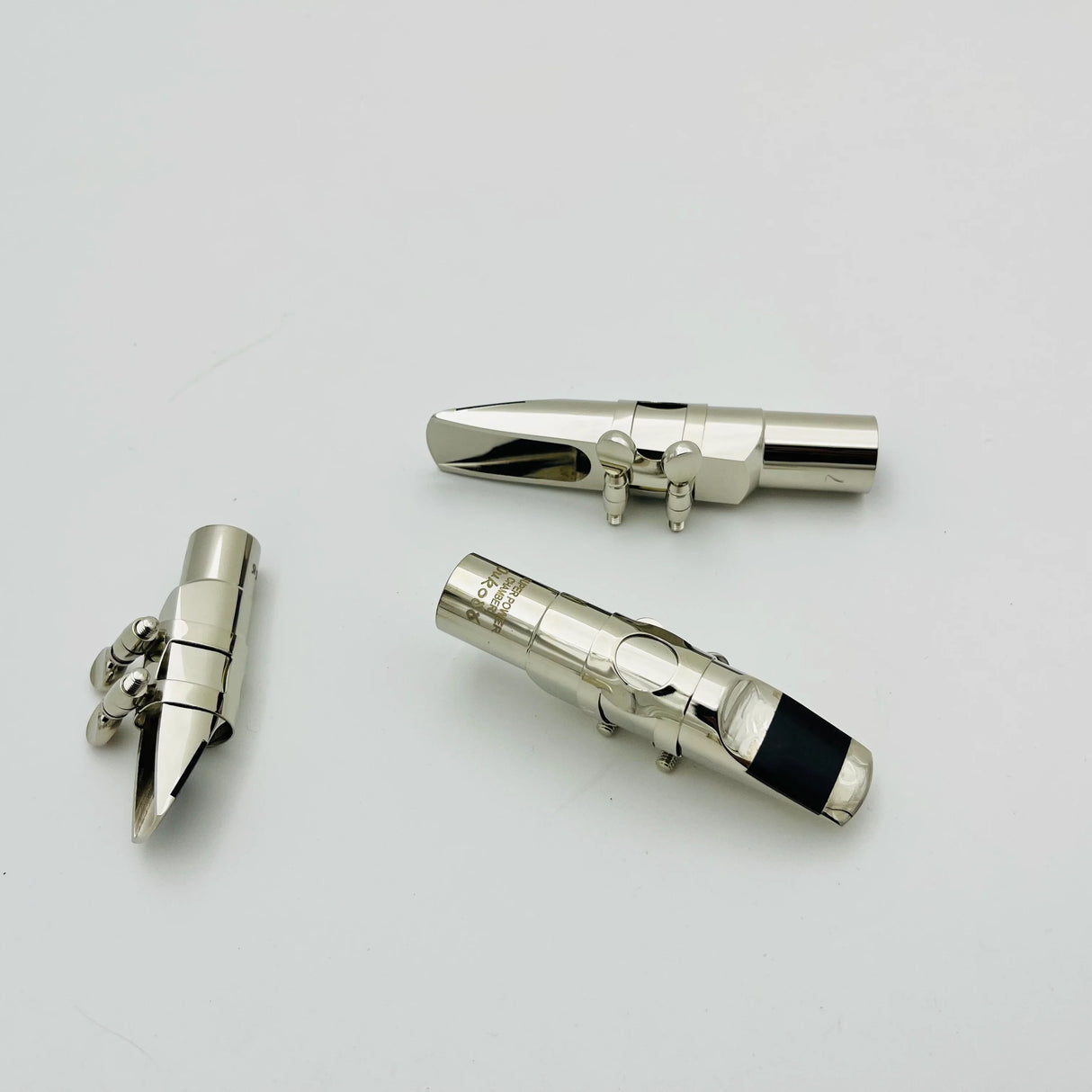 Real Pictures Dukoff Saxophone Mouthpiece Alto Soprano Tenor Size 5 6 7 8 9 Nickel Plated Sax Accessories