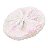 Women's Fashion Fun Sparkle Sequins Shimmer Stretch Beret Beanie Hat