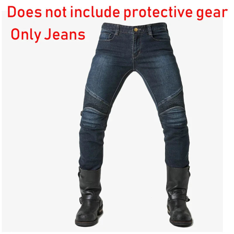 Windproof Plus Velvet Aramid Motorcycle Pants Men Protective Gear winter Riding Trousers Motocross Pants