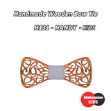 Mahoosive New Floral Wood Bow Ties for Men Bowtie Hollow Butterflies Wedding suit wooden bowtie Shirt krawatte Bowknots Slim tie