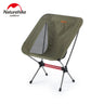 Naturehike New Upgrade Widened Outdoor Folding Chair Portable Leisure Sketching Beach Camping Fishing Aluminum Alloy Moon Chair