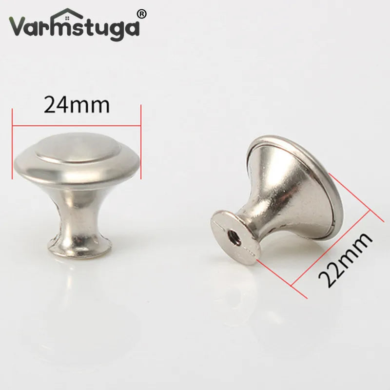 VARMSTUGA Cabinet Handles Kitchen Door Handles Drawer Knobs Aluminum Alloy Wardrobe Door Handles Brushed Modern Style Hardware