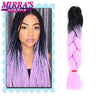 Braiding Hair 24 Inches Jumbo Braid Synthetic Hair Extensions for Braids 100G/Pack Women DIY Hair Yellow Pink Orange Grey Blonde