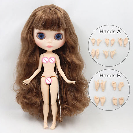 ICY DBS Blyth Doll 1/6 BJD Joint Body White Skin Special Offer On Sale Random Eyes Color 30cm TOY Girls Gift Anime