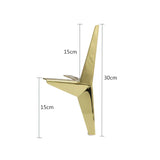 4Pcs Furniture Legs Gold Metal Heavy Duty Support leg Bracket for Table Sofa Cabinet Chair feet Corner Protector Furniture Parts