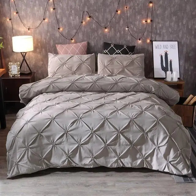 50 Duvet Cover Sets Bedding Set Luxury bedspreads Bed Set black White King double bed comforters No Sheet