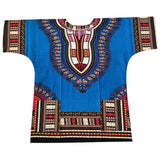 New fashion design African traditional printed 100% cotton Dashiki T-shirts for unisex