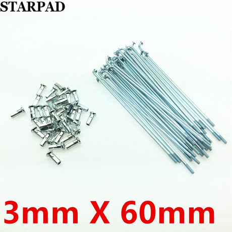 36pcs Motorcycle Accessories Spokes Wire about 20 Cm In Diameter 3 Mm Universal Electric Vehicle Parts Bicycle Spokes