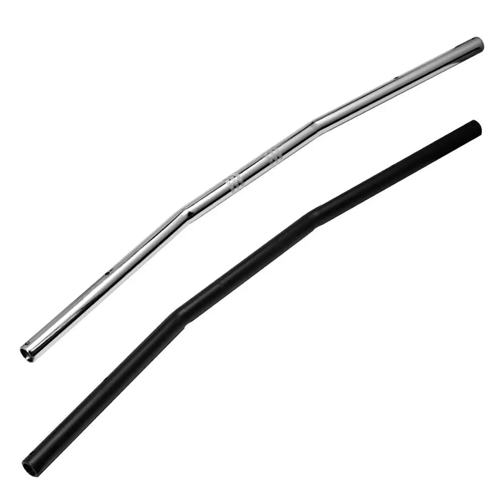 Motorcycle Cafe Racer Handlebar 7/8" 22mm Black Chrome Drag Straight Bar For Honda Kawasaki Yamaha Suzuki Harley Chopper Bobber