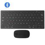 Bluetooth Keyboard Mouse Combo Ultra-Slim Mute Keycap Wireless Bluetooth Mouse Mice for Mac iPad iPhone iOS Android Windows