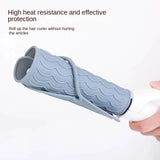 Hair Curling Silicone Heat Resistant Mat Portable Heat Insulation Pad Hair Straightener Non-Slip Anti Heat Mat Hair Styling Tool