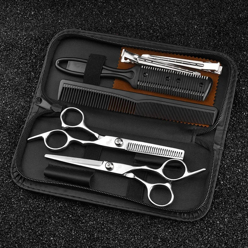 Hair Scissors Professional Hairdressing  Set Barber Thinning Shears Hair Cutting Tool Hairdresser Scissors