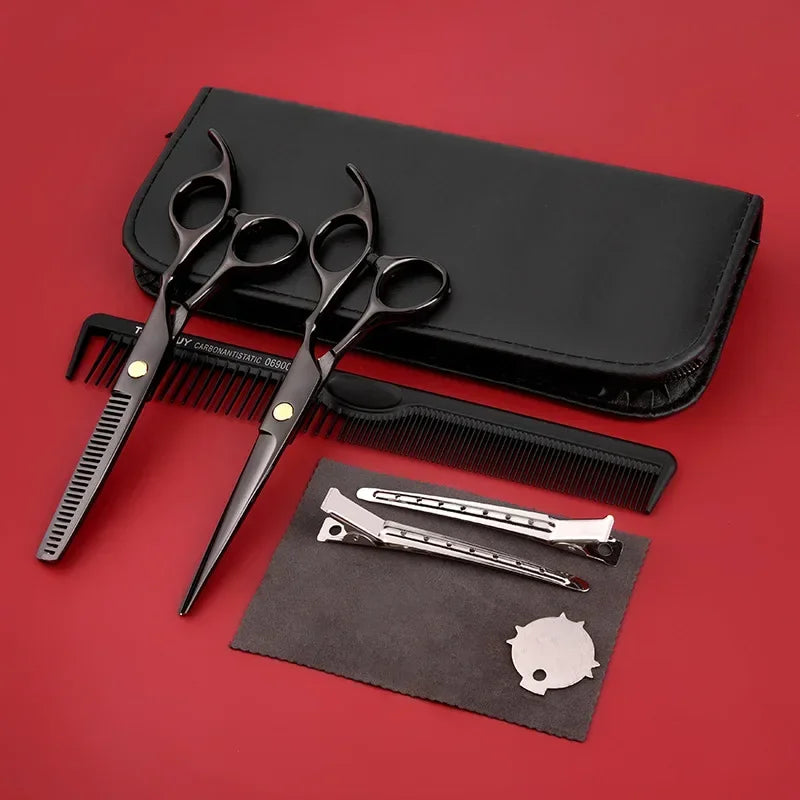 Hair Scissors Professional Hairdressing  Set Barber Thinning Shears Hair Cutting Tool Hairdresser Scissors