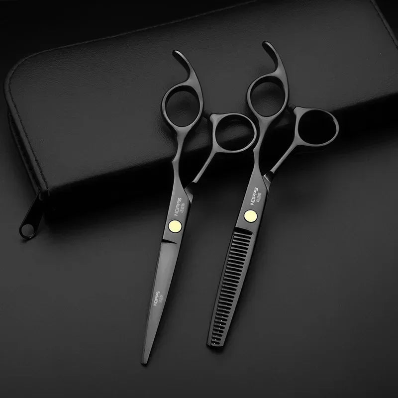 Hair Scissors Professional Hairdressing  Set Barber Thinning Shears Hair Cutting Tool Hairdresser Scissors