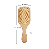 Hair brush Women Massage Bamboo Combs Anti-static High Quality Detangling Reduce Hair Loss Styling Tool Barber Accessories