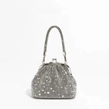 Handle Rhinestones Evening clutch Bag Purses and handbag luxury Designer shiny Crystal Clutch purse bucket bag shoulder bags