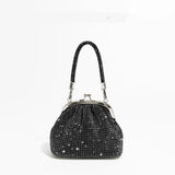 Handle Rhinestones Evening clutch Bag Purses and handbag luxury Designer shiny Crystal Clutch purse bucket bag shoulder bags