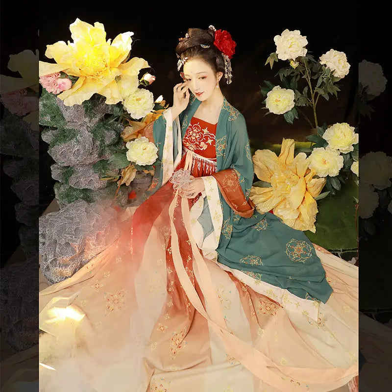 Hanfu (Tang Dynasty)  Hanfu Dress  Cosplay  Chinese Hanfu  Fairy Dress  Chinese Skirt  Ancient Chinese Costume Vestido Hanfu