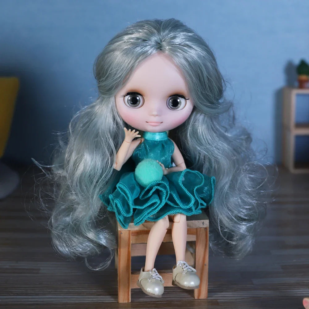 ICY DBS Blyth Middie Doll Joint Body 20CM Customized Doll Nude doll or Full Set Includes Clothes & Shoes DIY Toy Gift for Girls