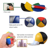 3PCS Net Set Suit Professional Juggling Ball Acrobatics Toss Ball Educational Toy Children Fun Sports Pu Soft Juggling Ball Toys