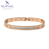 Xuping Jewelry Fashion Stone Charm Gold Color Women‘s’ Hand Bracelets Party Birthay Gift A00857781