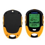 SUNROAD Multifunctional Handheld USB Compass Altimeter Barometer Digital Watch