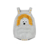 Baby Bodysuit Cute Cartoon Lion Toddler Infant Onesies 100%Cotton Knitted Newborn Children Clothing One Piece Overall Sleeveless