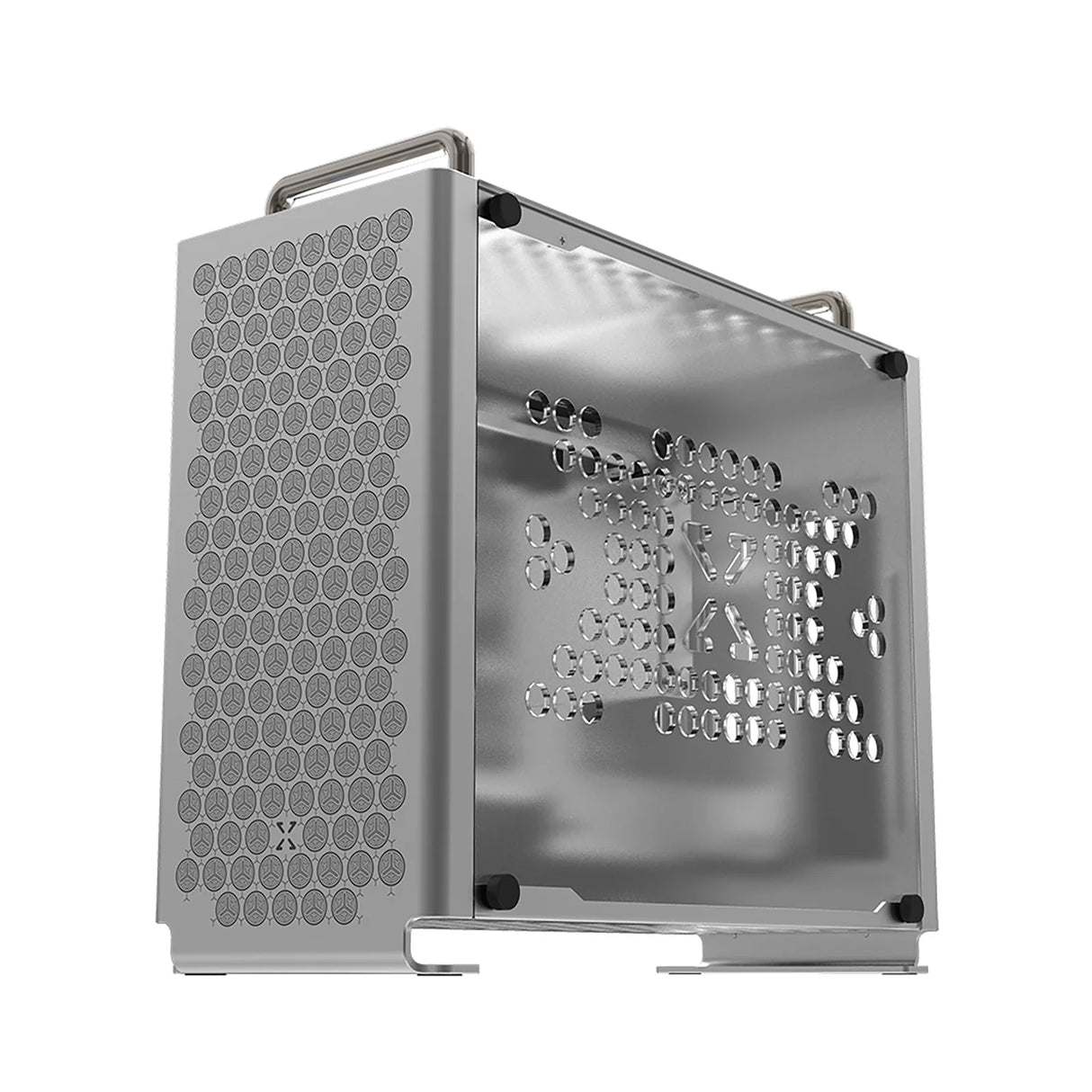 Braveman ZZAW Aluminum Alloy Mini ITX Computer Case Desktop PC Chassis B2 PLUS for DIY Installation Home Use Gaming