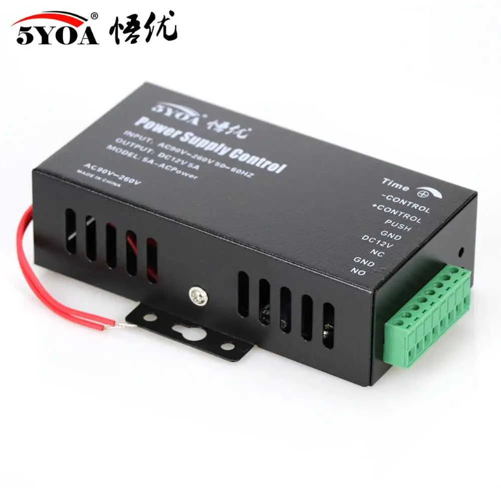 DC 12V Door Access Control system Switch Power Supply 3A 5A AC 110~240V for RFID Fingerprint Access Control Machine Device