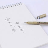 3/6/7/Pcs Pigma Micron Pen Liner Ink Marker Pen Waterproof Hand-Drawn Design Sketch Needle Pen Fineline Pen Art Supplies