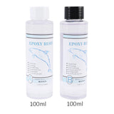 1:1 Clear Epoxy Resin Crystal Clear Art Resin Epoxy 2 Part Epoxy Casting Resin Kit with Measuring Cups, Stick, Silicone Gloves