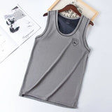 Mens Underwear Sleeveless Tank Top Solid Muscle Vest Undershirts O-neck Sport T-shirt men's vest bodybuilding Men's tank top