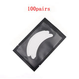 100Pairs Eyelash Extension Patches Under Eye Pads Paper Grafting False Eyelashes Paper Patch Stickers Makeup Tool