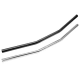 Motorcycle Cafe Racer Handlebar 7/8" 22mm Black Chrome Drag Straight Bar For Honda Kawasaki Yamaha Suzuki Harley Chopper Bobber