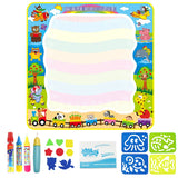 Coolplay Magic Water Drawing Mat Doodle Mat & Pens Baby Play Mat  Rug Montessori Toys Painting Board Educational Toys for Kids