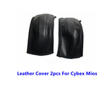 Stroller PU Leather Handle Covers Fit For Cybex Mios Pram Bumper Sleeve Case Armrests Protective Cover Stroller Accessories