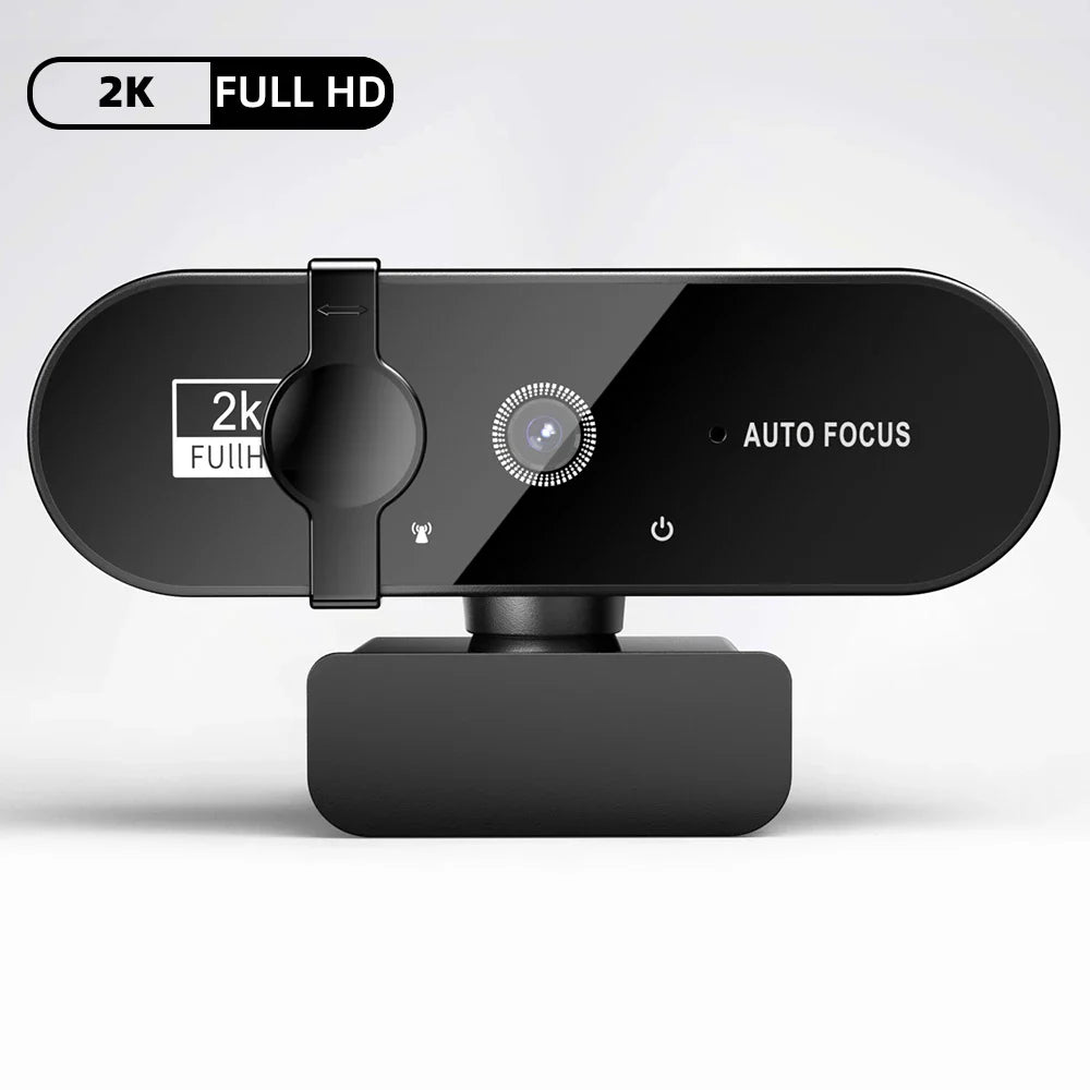 2K 4K Webcam 1080P For PC Web Camera Cam USB Online Webcam With Microphone Autofocus Full Hd 1080 P Web Can Webcan For Computer