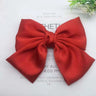 Fashion Ribbon Hairgrips Big Large Bow Hairpin For Women Girls Satin Trendy Ladies Hair Clip New Cute Barrette Hair Accessories