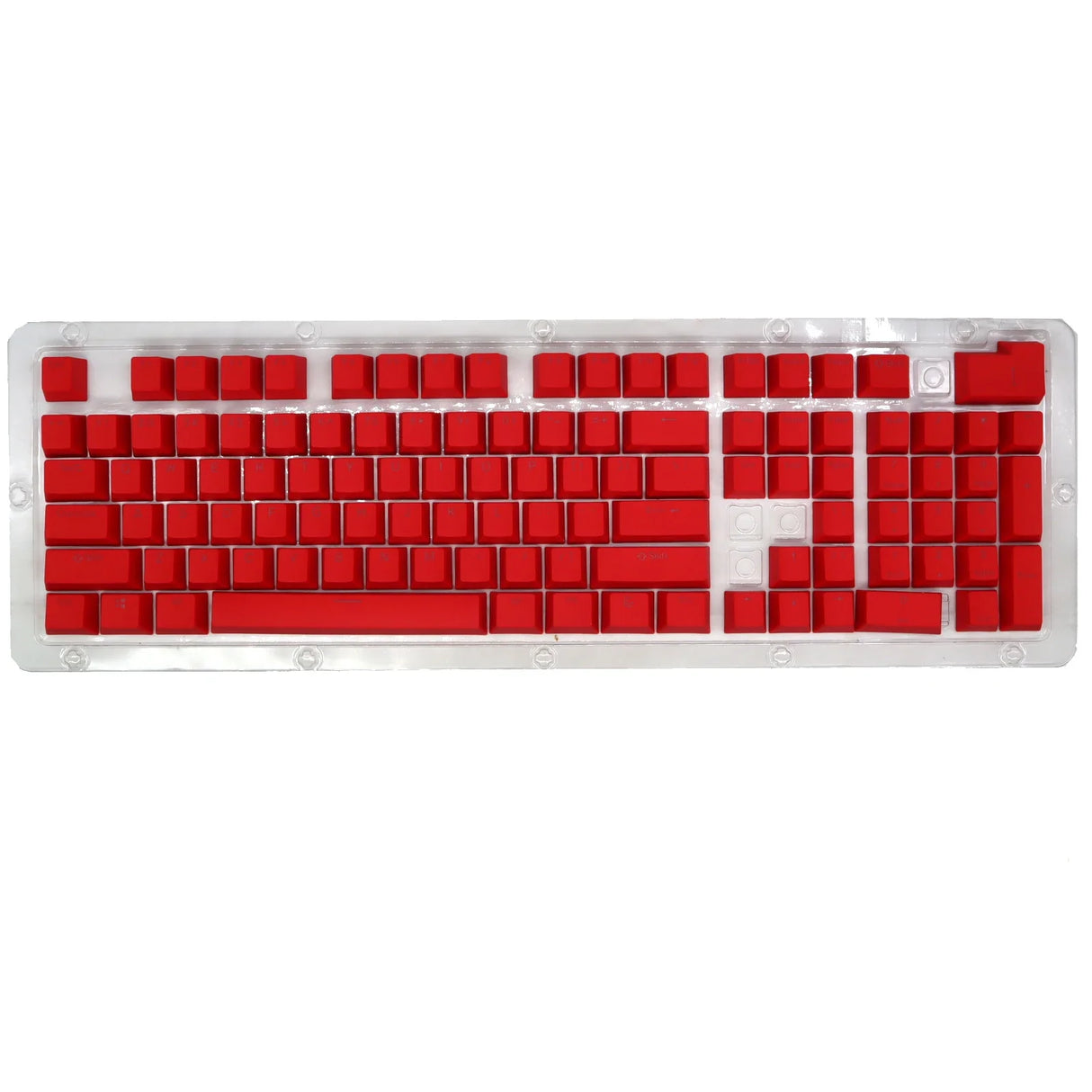 104 Keys Mechanical Keyboard PBT Keycaps Replacement Ergonomic Oil-resistant Gaming Keyboard Key Caps with Key Puller