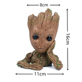 3 Style Cute Cartoon Tree Man Aquarium Ornament Resin Fish Tank Cave 3 Sty Decoration Plant Flower Pot Bonsai Garden Home Decor