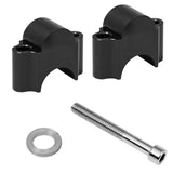 1 Pair Motorcycle Universal Handlebar Riser Bar Mount Handle Clamp Universal 28mm 1 1/8" 22mm 7/8" For Honda BMW YAMAHA Suzuki