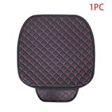 SEAMETAL Universal Car Seat Covers Pu Leather Car Seat Protector Four Seasons Car Seat Cushion Chair Carpet Pad Auto Accessories