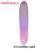 Miss Rola Synthetic 28Inch 100G 2023 New Hair Extension Yaki Straight Jumbo Braiding Hair Pre-Stretched Braid Kanekalon Hair