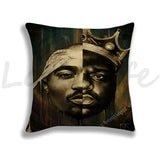 Rapper 2Pac Tupac Printing Pillows Covers Cool Pillow Case Baby Cushion Cover Case On The Pillow Pillowcase For Children 45x45