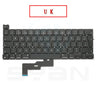 2020 New Laptop A2338 Keyboard For Macbook Pro Retina 13" M1 A2338 Keyboard Replacement US RU UK FR SP IT GER SE Layout EMC 3578