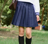 White Schoolgirl Uniform Japanese Class Navy Sailor School Uniforms Students Clothes For Girls Anime COS Sailor JK Navy Suit