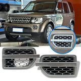 ABS Car Air Vent Side Vents grill for Land rover Discovery 4 LR4 Air Intake Fender Outlet Ventilation Part Accessories 2010-2016